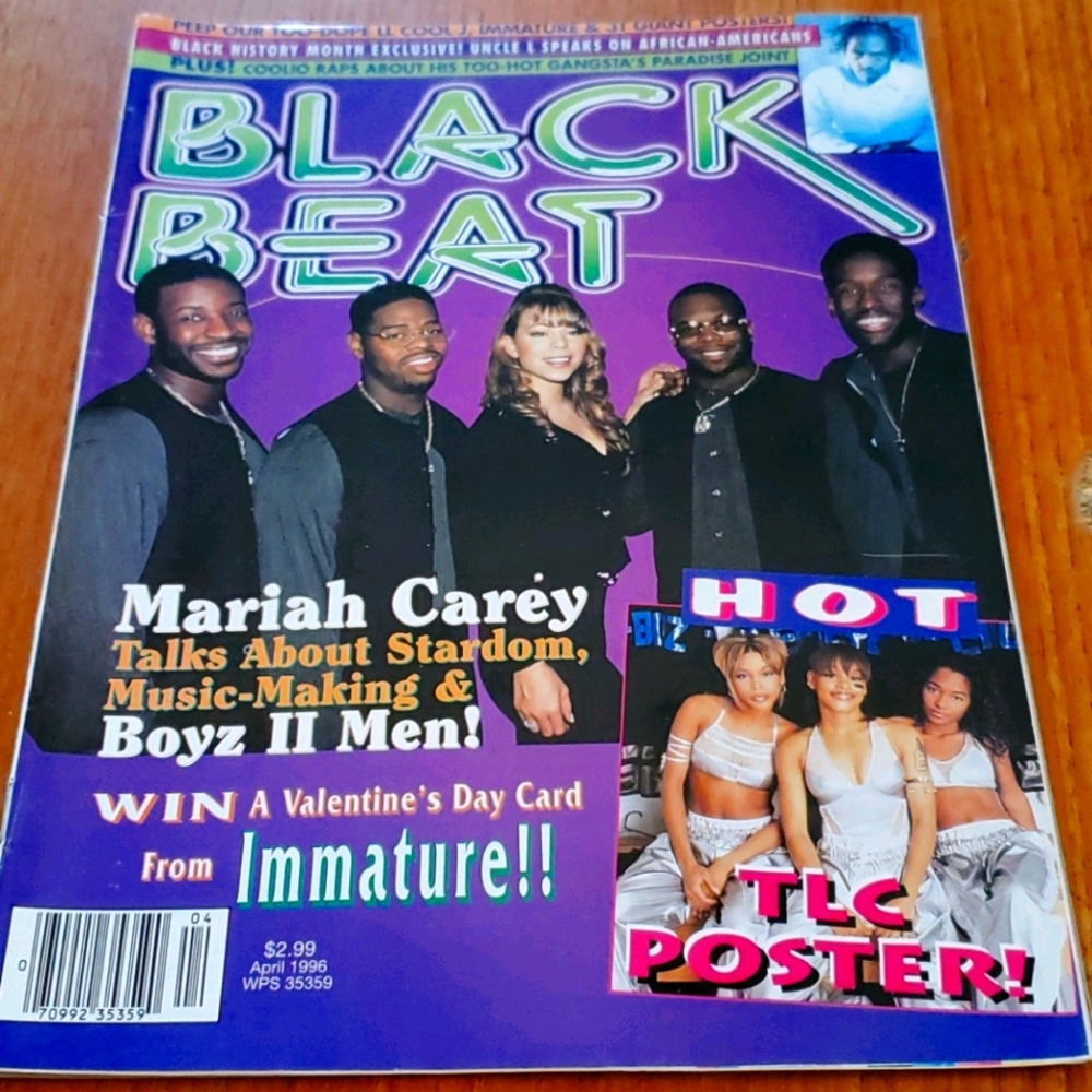 Vintage April 1996 Black Beat Magazine